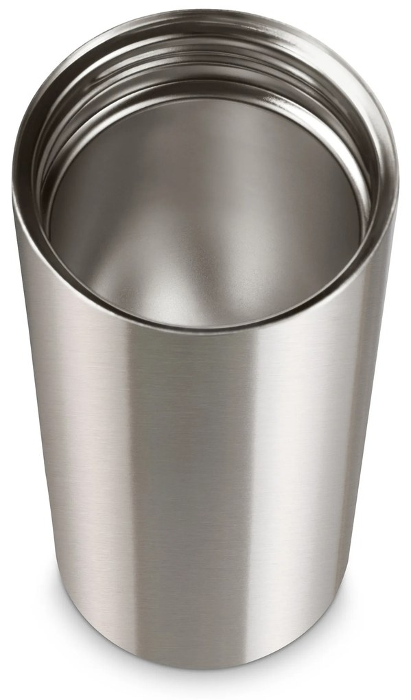 Cestovný hrnček na kávu TO GO, ušľachtilá oceľ