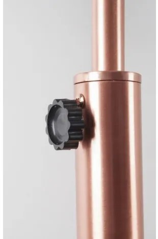 Stojací lampa Metal Bow Copper Zuiver 5100022