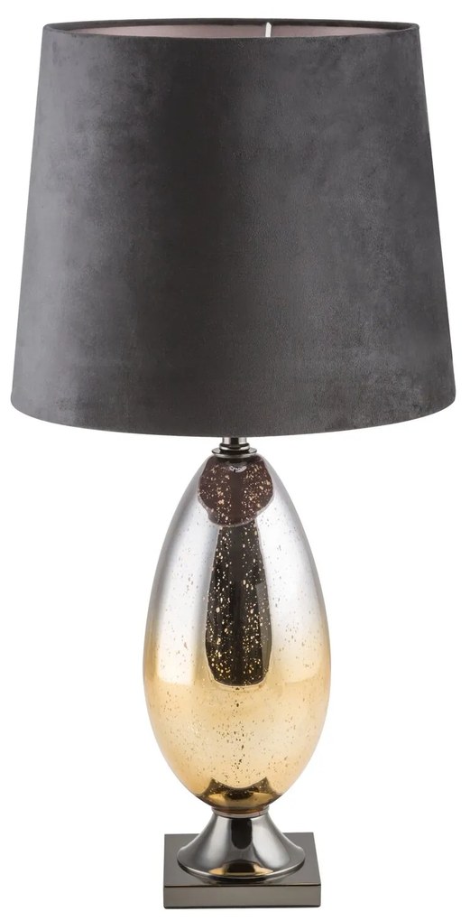 LAMPA KAYLA 38X75 CM ČIERNA