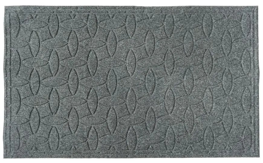 Rohožka  textile 40x60 šedý prúžok