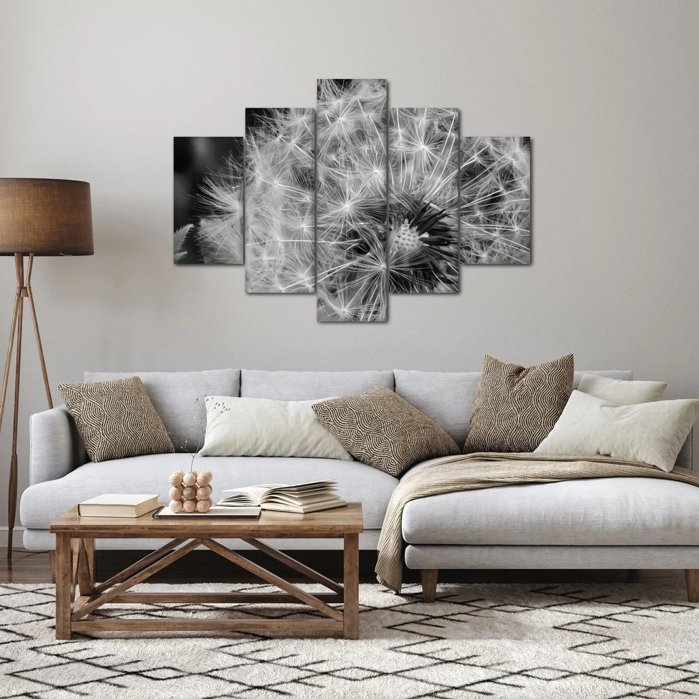 Obraz - páperie púpav (150x105 cm)