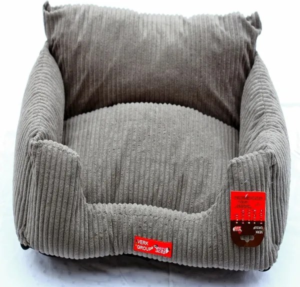 Pelech pre psa / mačku L - Menčester gaučík - tmavá sivá