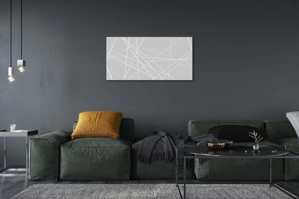 Obraz na plátne rozptýlené čiary 140x70 cm