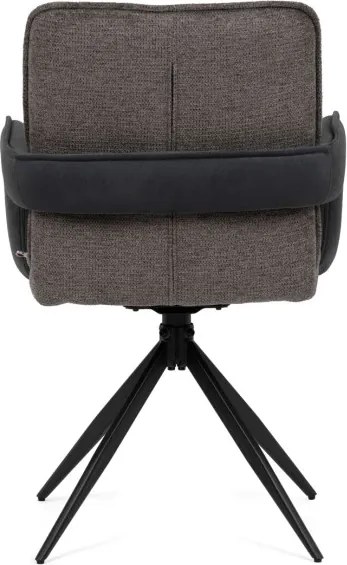 Jedálenská stolička otočná 180° DCH-F1146 GREY2 sivá