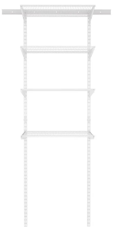 Nástenný regál do práčovne 200x60x40 cm TOPTRACK