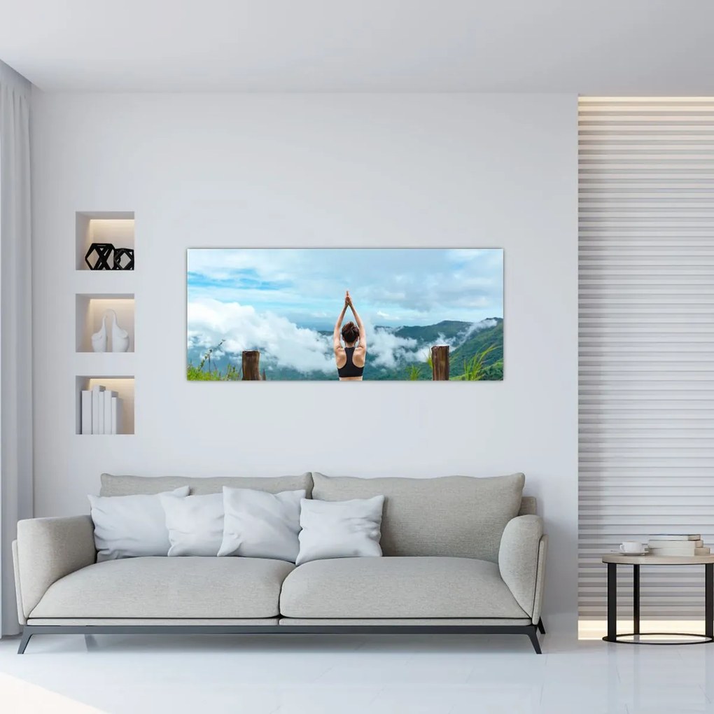 Obraz - Jóga (120x50 cm)
