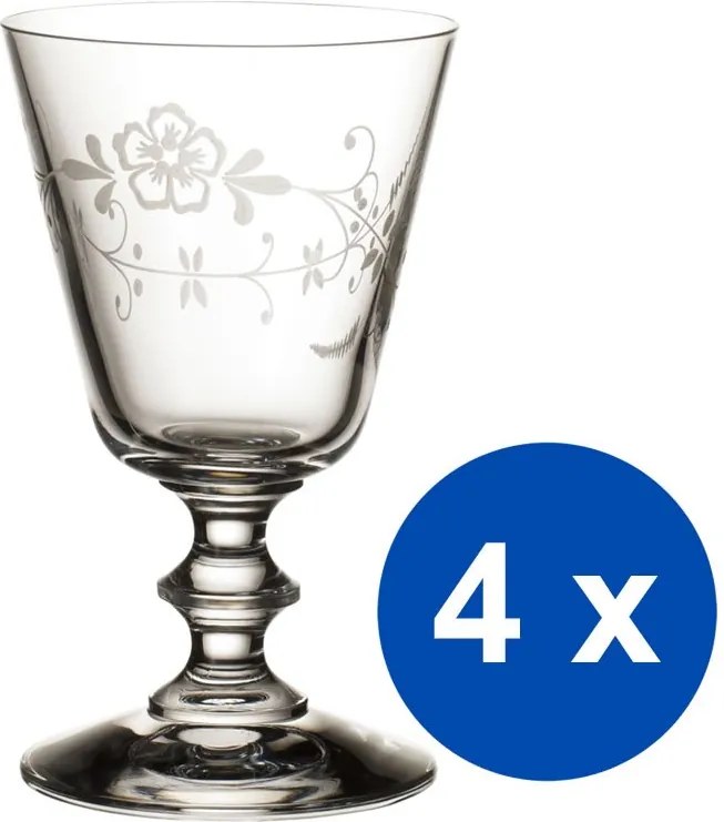Villeroy & Boch Vieux Luxembourg pohár na biele víno, 0,19 l, 4 ks