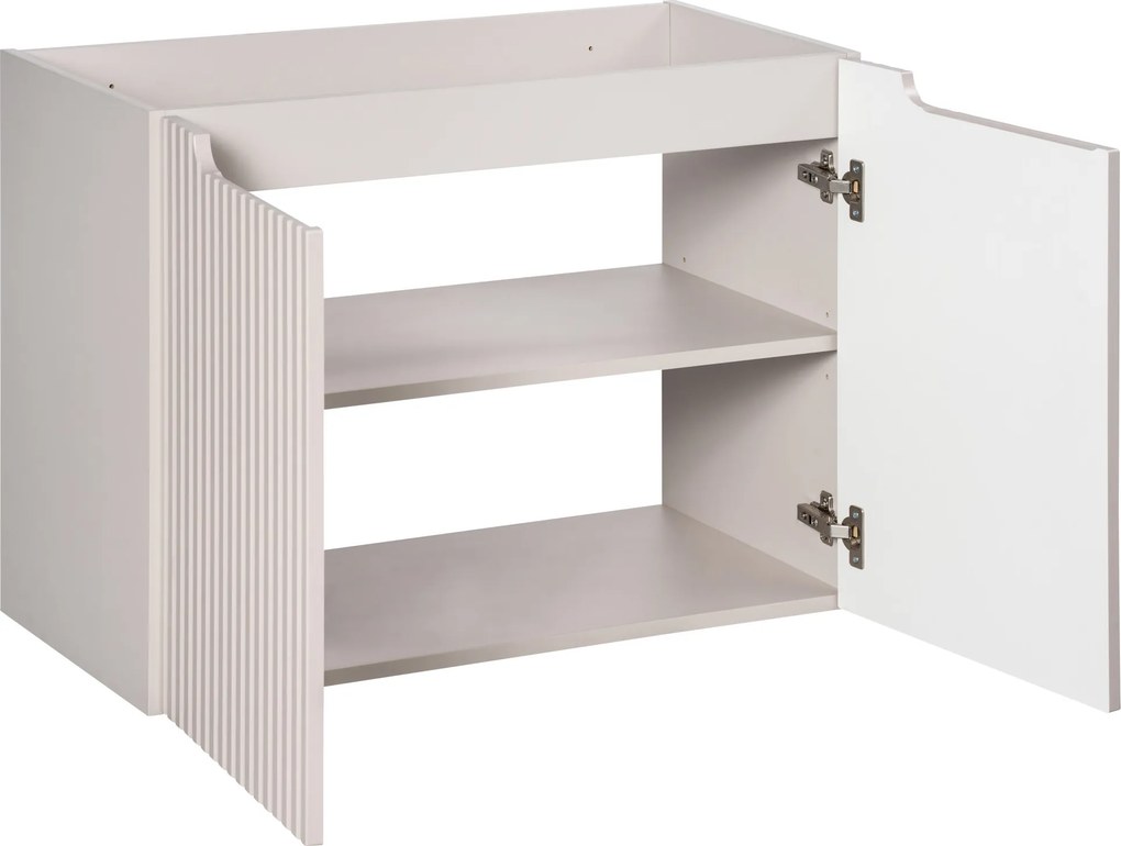 Comad Kúpeľňová skrinka pod umývadlo Nova Cashmere 80 kašmír