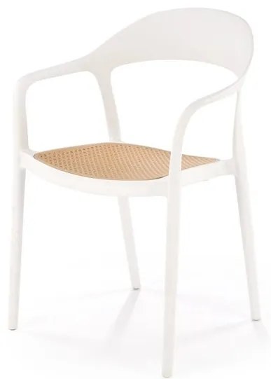 Halmar Plastová stohovateľná jedálenská stolička K530