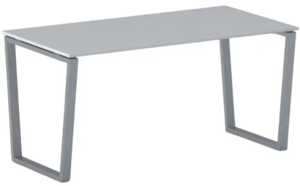 Rokovací stôl PRIMO IMPRESS 1600 x 800 x 750 mm, sivá