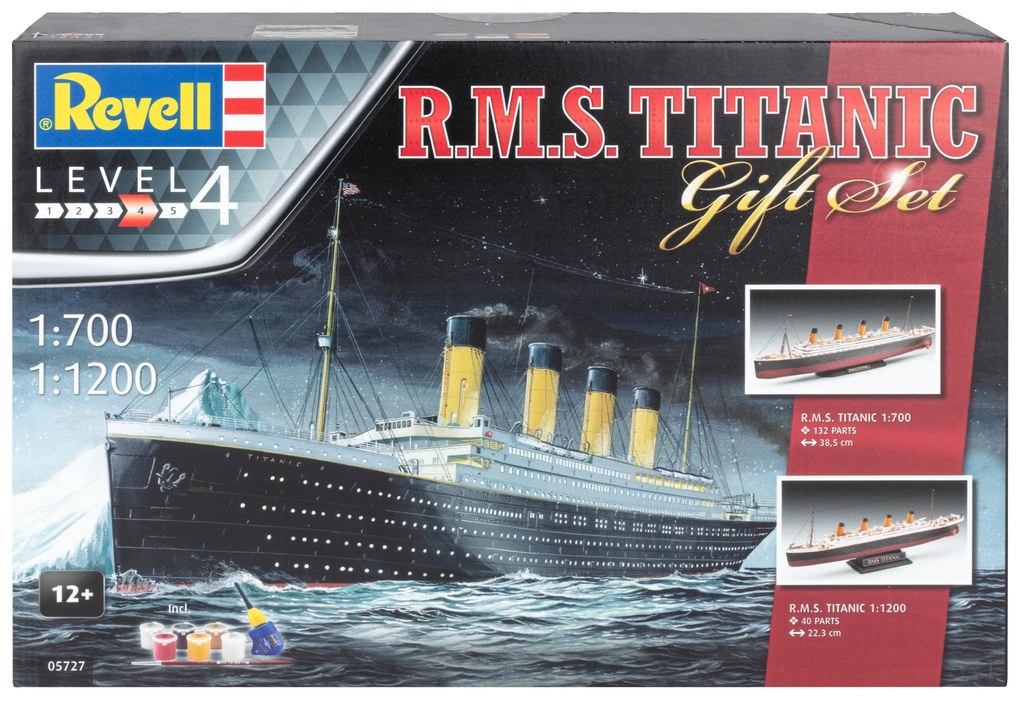 Revell Modelárska súprava Mayflower/Titanic/Victory (Titanic)  (100396561)