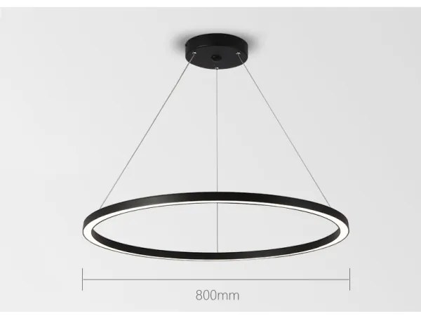 Immax NEO 07158-B80 - LED Stmievateľný luster FINO LED/60W/230V Tuya čierna + DO