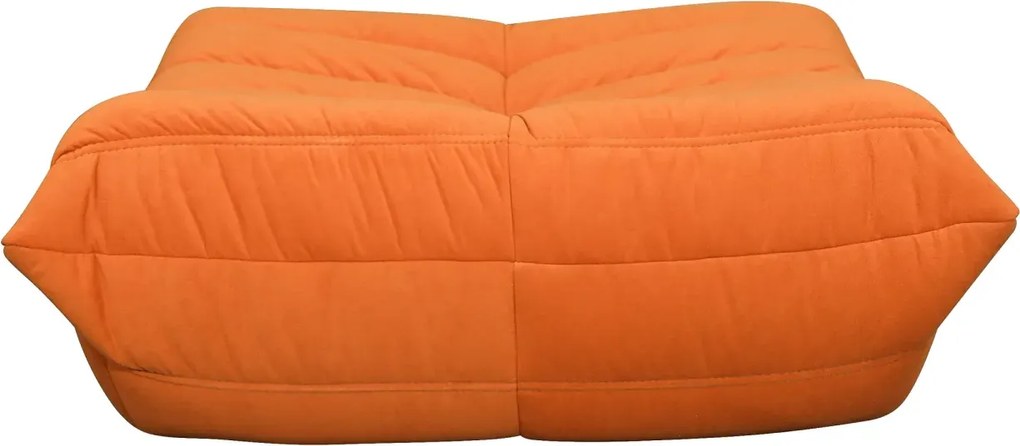 Taburet Nua 86 cm zamat oranžový