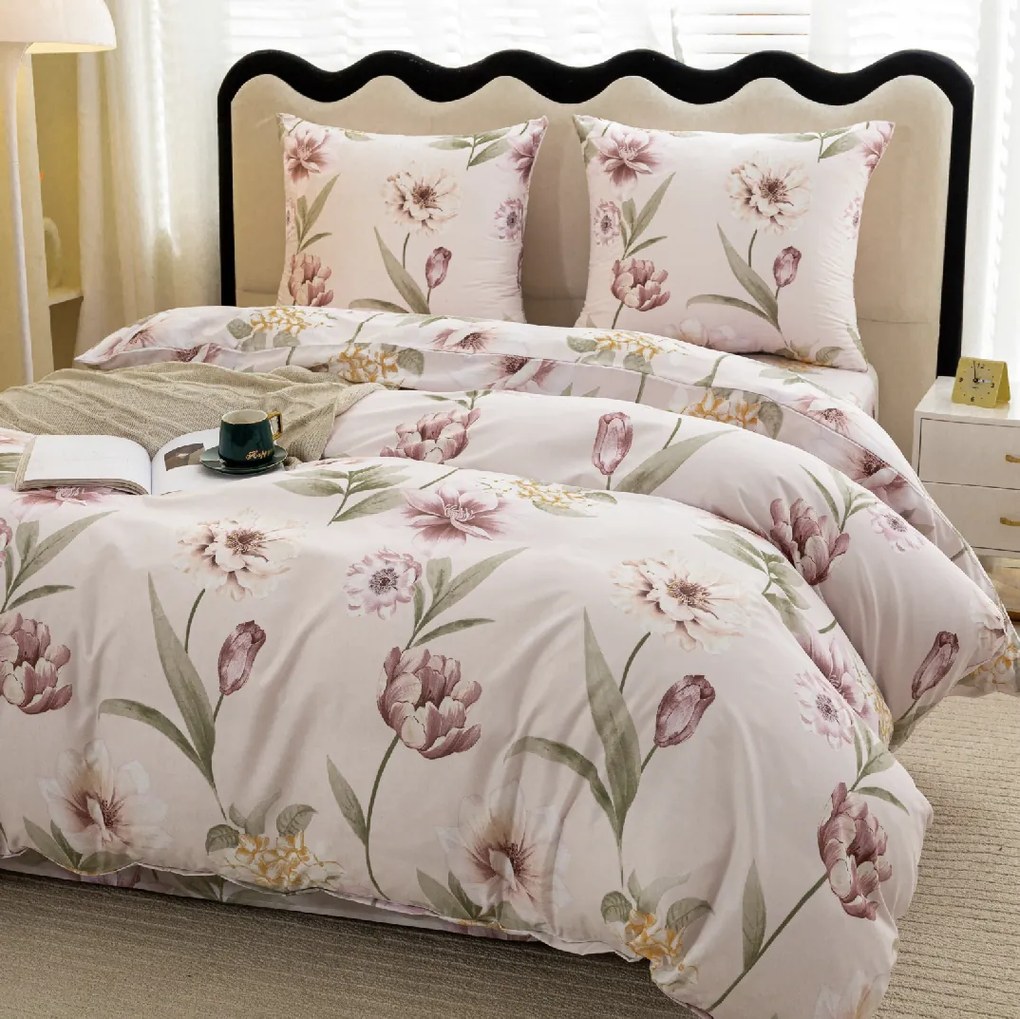 Obliečky z mikrovlákna BLOSSIA vzorované Rozmer obliečky: 70 x 80 cm | 140 x 200 cm