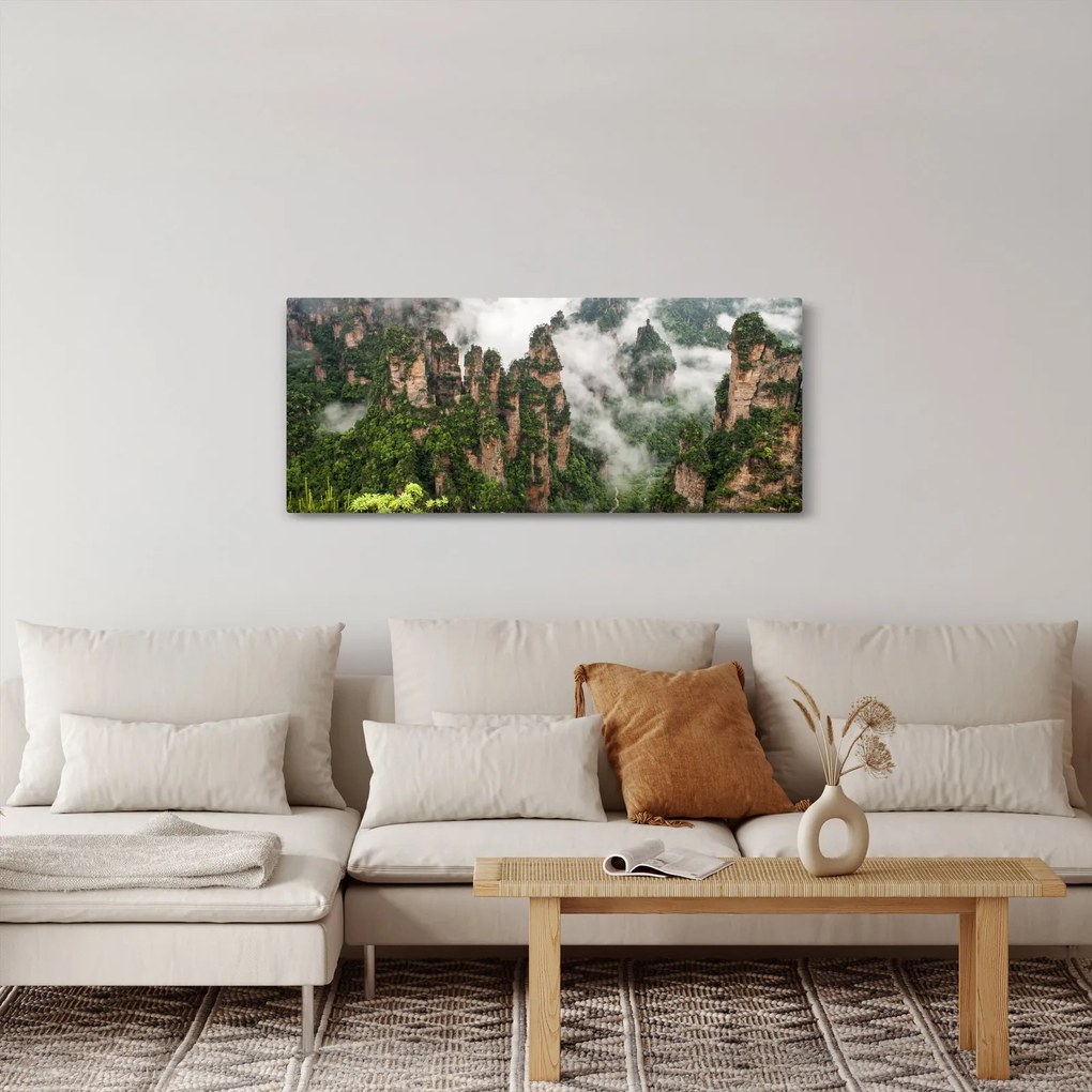 Obraz - National Park Zhangjiajie, Čína (120x50 cm)