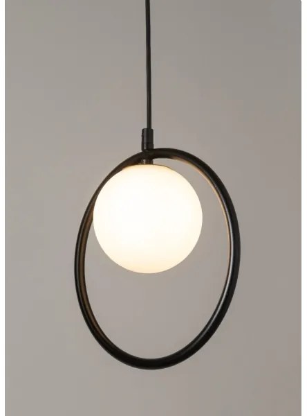 Luster na lanku AQUA 1xG9/12W/230V čierna