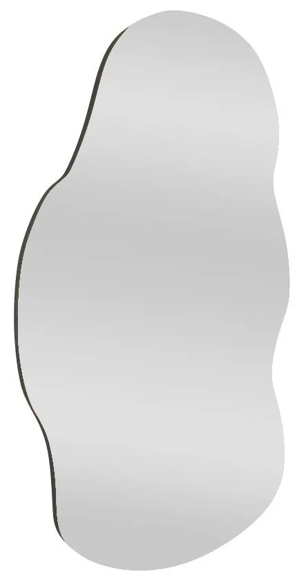 Dekoratívne nástenné zrkadlo Detské 40x72 cm čierne