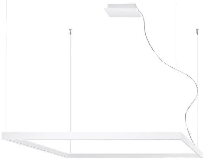Závesné LED svietidlo Nelya l, 1x LED 70w, 4000k, w