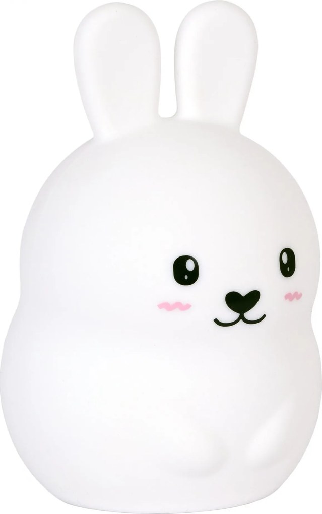 Nočná LED lampička s diaľkovým ovládačom ZAJAČIK