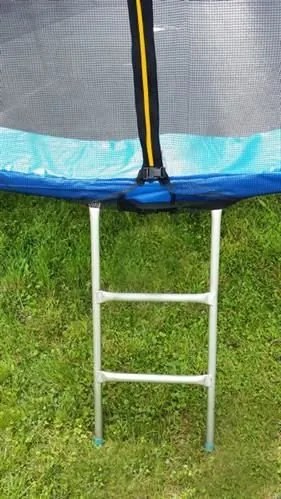 Profitent Trampolína 312 cm + vnútorná ochranná sieť + rebrík, MODRÁ