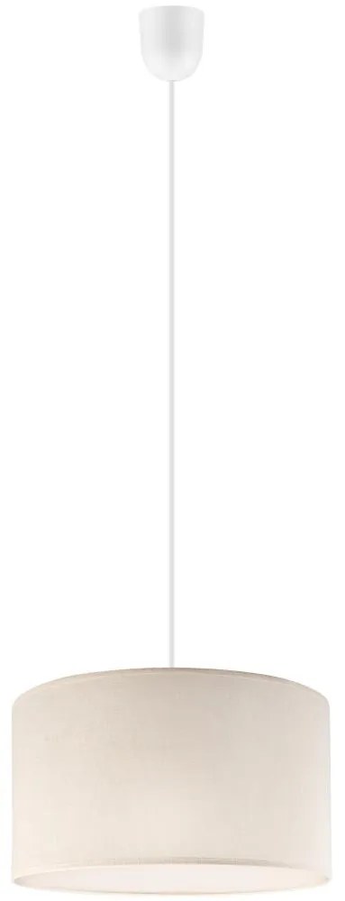 Luster na lanku SIRJA 1xE27/60W/230V krémová