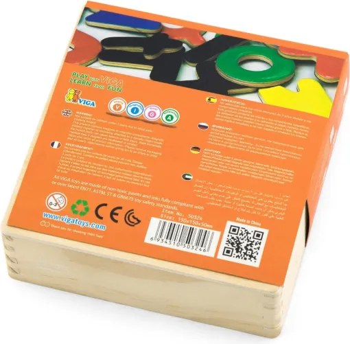 Magnetické písmenká Viga 50324