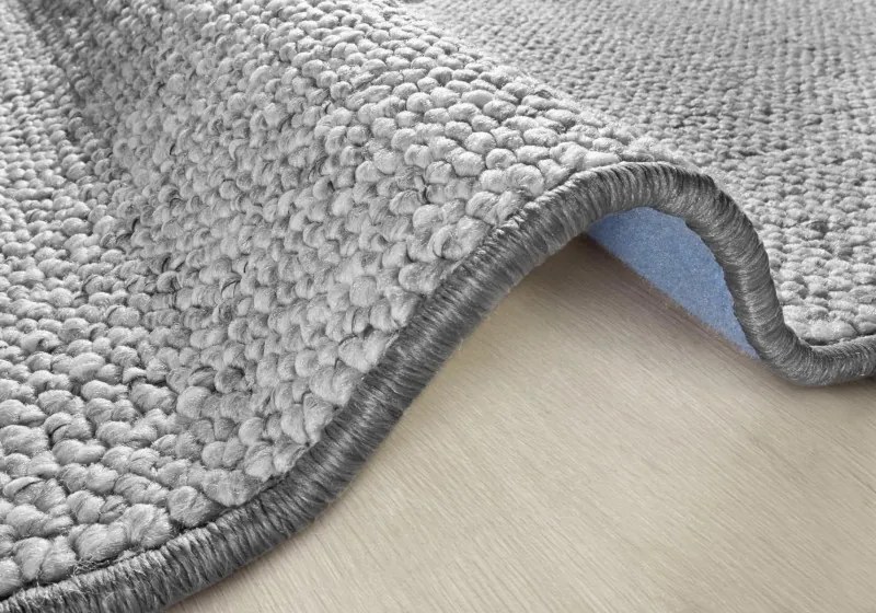 BT Carpet, Behúň Wolly 102840, 80x200, šedá, obývacia izba