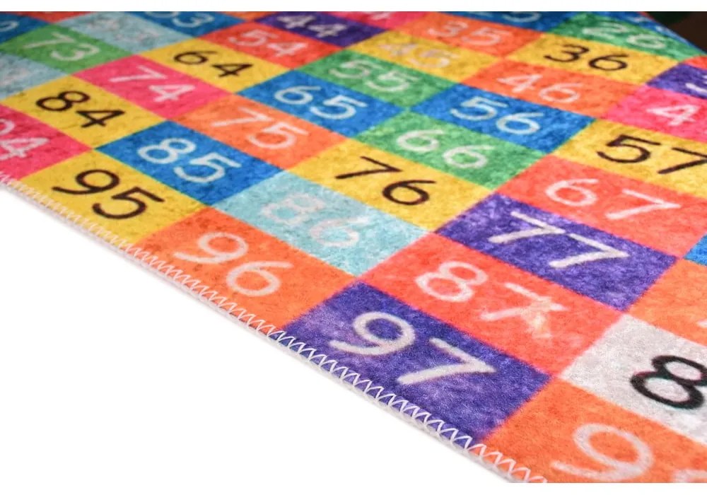 Prateľný detský hrací koberec 80x120 cm One to Hundred – Vitaus