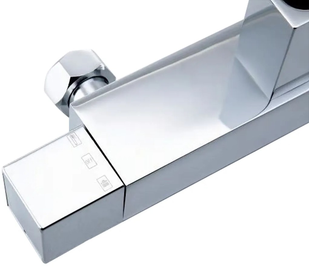 NIORO - Nástenný sprchový set Maxor - chróm, CER-CER-423607