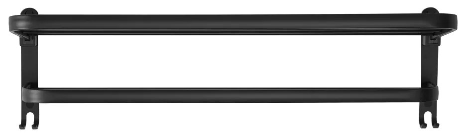 Gamma Gamma, vešiak na uteráky 59cm, čierna matná, GMA-UWS-BK