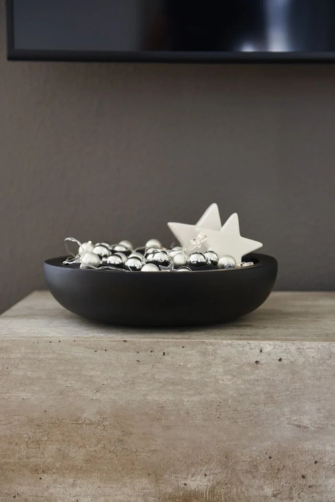 Okrasná miska PLANA, sklolaminát, 9xØ34 cm, antracit