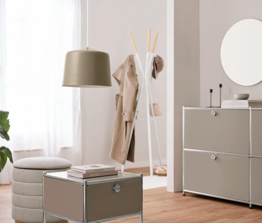 Kovová odkladacia skrinka »CN3« so 4 výklopnými priečinkami