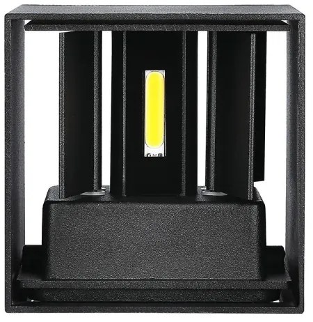 LED Vonkajšie nástenné svietidlo LED/11W/230V 4000K IP65 čierna