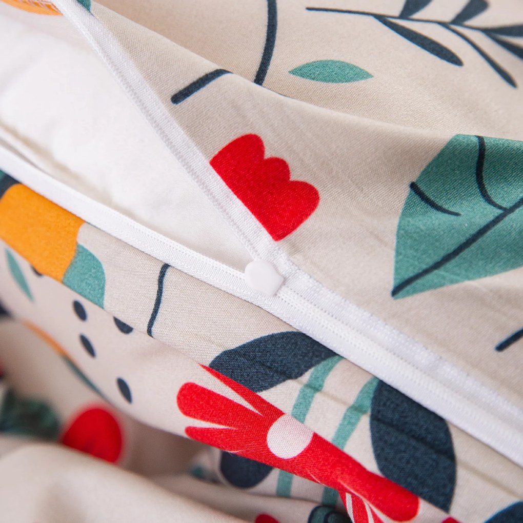 Obliečky z mikrovlákna RETRO BIRD farebné Rozmer obliečky: 70 x 90 cm | 140 x 200 cm