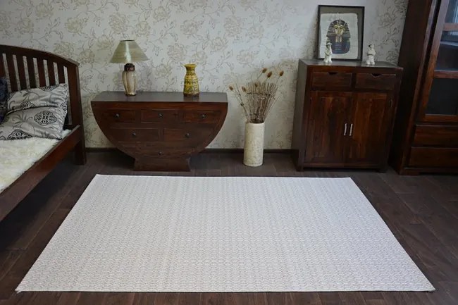 Koberec SIZAL FLAT 48603/526 Očká krém ružový