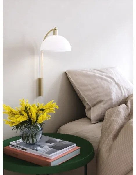 Nordlux - Nástenná lampa ELLEN 1xE14/40W/230V zlatá