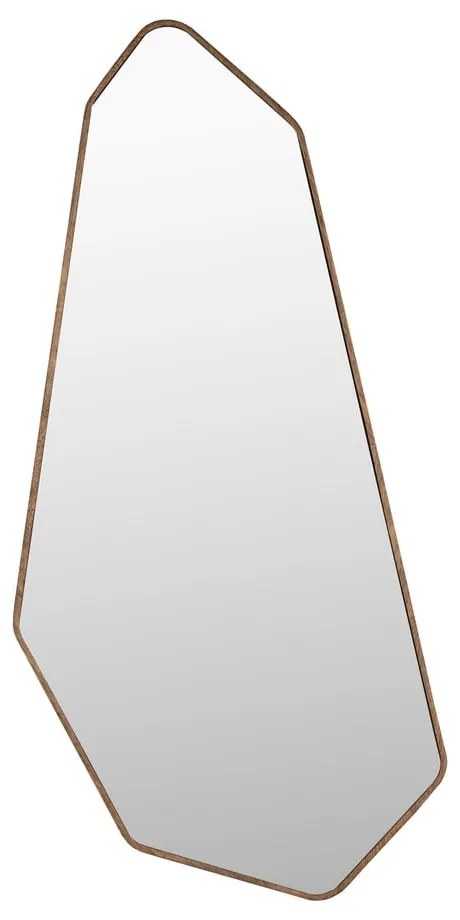 Nástenné zrkadlo s dreveným rámom 39,5x90 cm Basil – Dutchbone