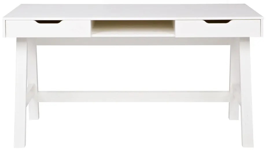 Biely písací stôl WOOOD Nikki