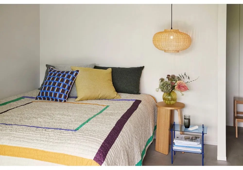 Odkladací stolík so sklenenou doskou Niche – Hübsch