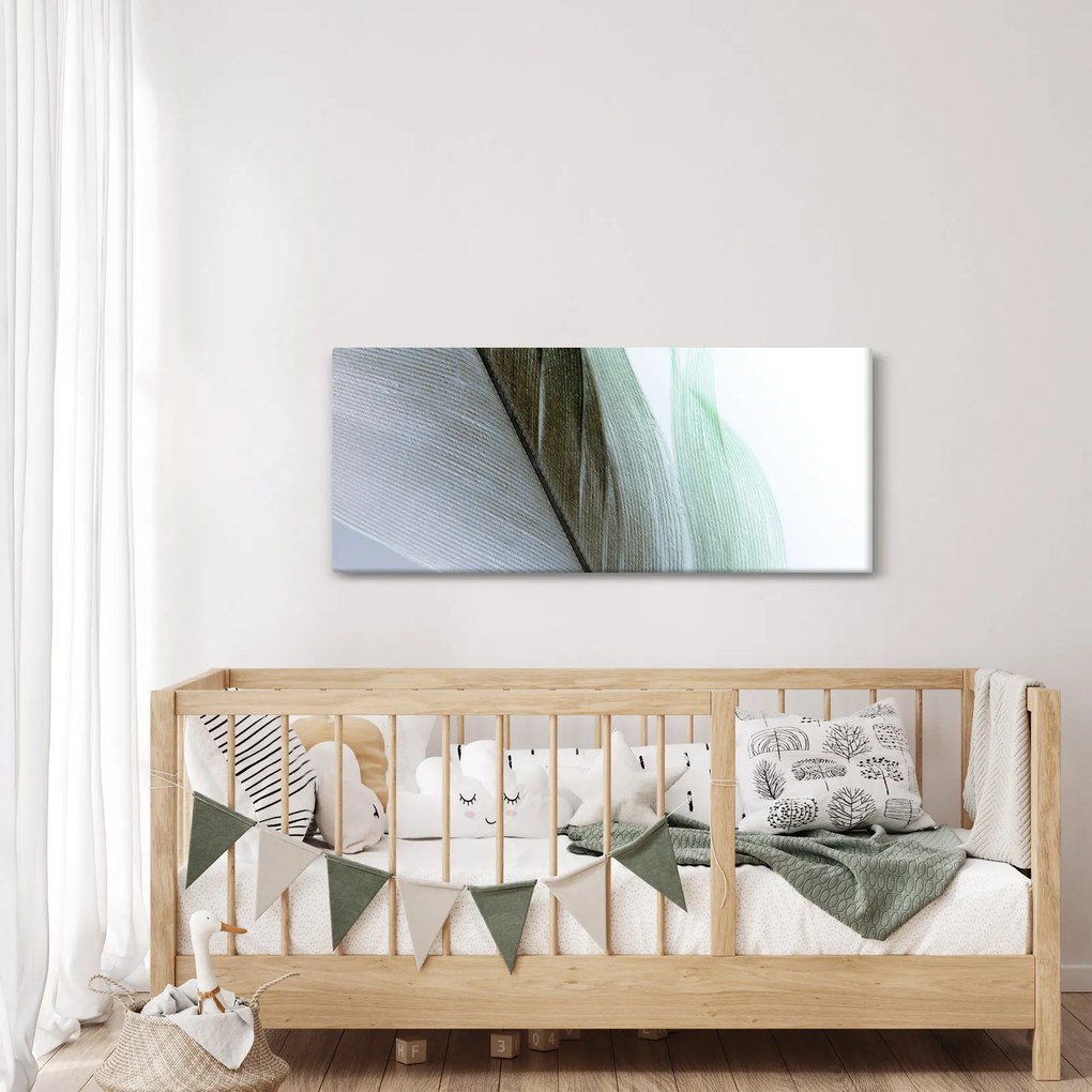 Obraz - Perie, makro (120x50 cm)