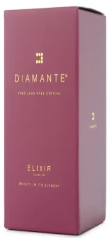 Diamante poháre na biele víno Romance s kamienkami Swarovski 330ml 1KS