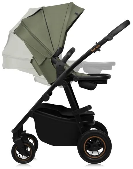 Lionelo - Kombinovaný kočík 2v1 AMBER PLUS Green Forest