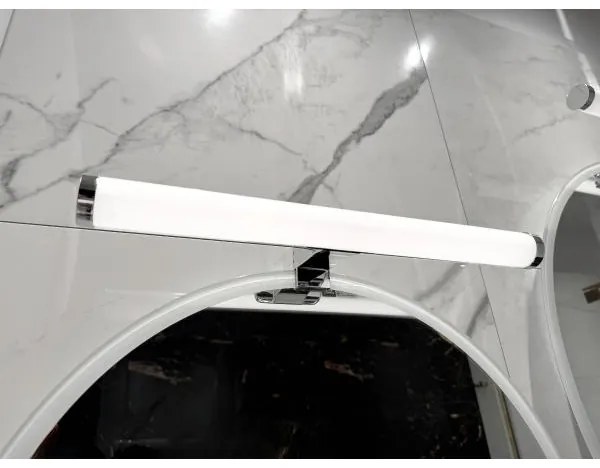 LED Kúpeľňové zrkadlové osvetlenie LED/10W/230V 45 cm IP44 lesklý chróm