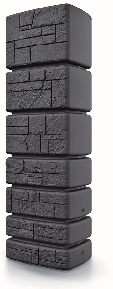 Sud na dažďovú vodu, 57,5 x 38,4 cm, 350 l, antracit