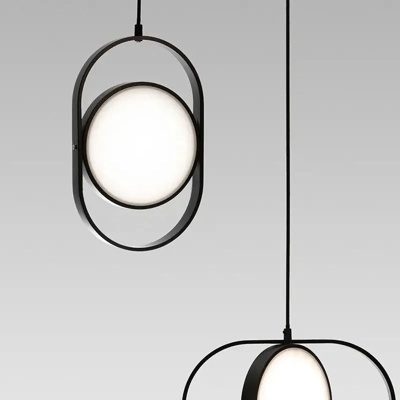 Toolight Toolight, LED závesné svietidlo 18W, 4000K, APP1554-CP, čierna, OSW-05662