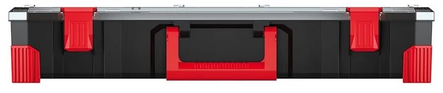 Kufríkový organizér 59,8 × 39 × 11 cm, prepážky, čierna