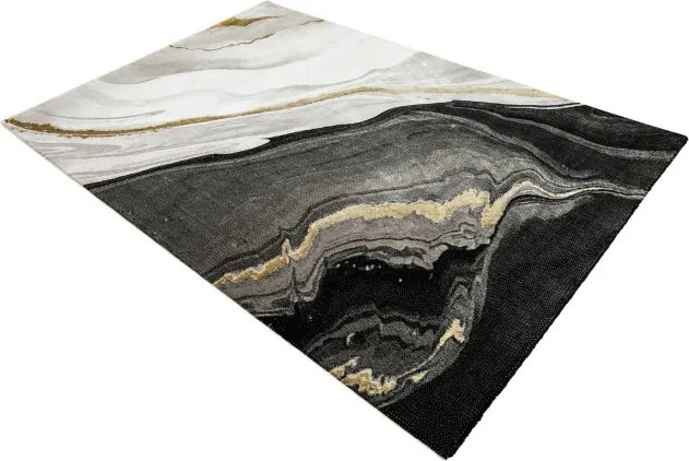 Koberec Kashmir KR287S sivý / čierny