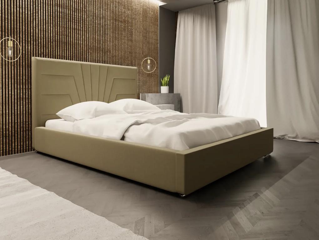 PROXIMA.store - Moderná čalúnená posteľ LINTON ROZMER: Pre matrac 140 x 200 cm