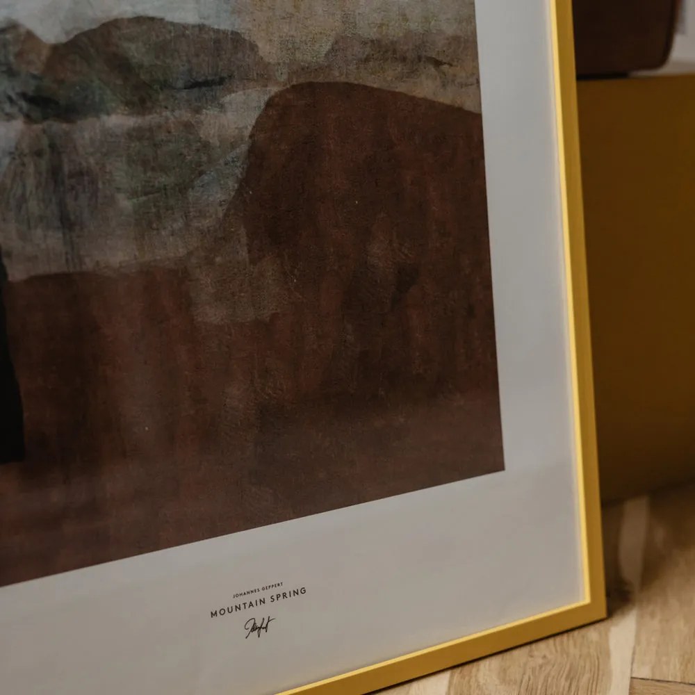 The Poster Club Plagát Mountain Spring by Johannes Geppert 30x40