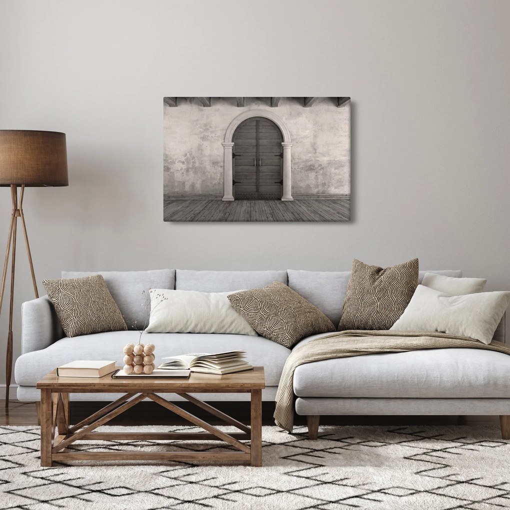 Obraz - Tajomné dvere (90x60 cm)